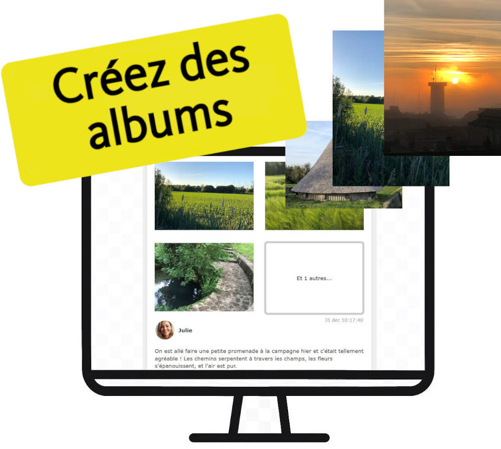 Créer facilement des albums photos