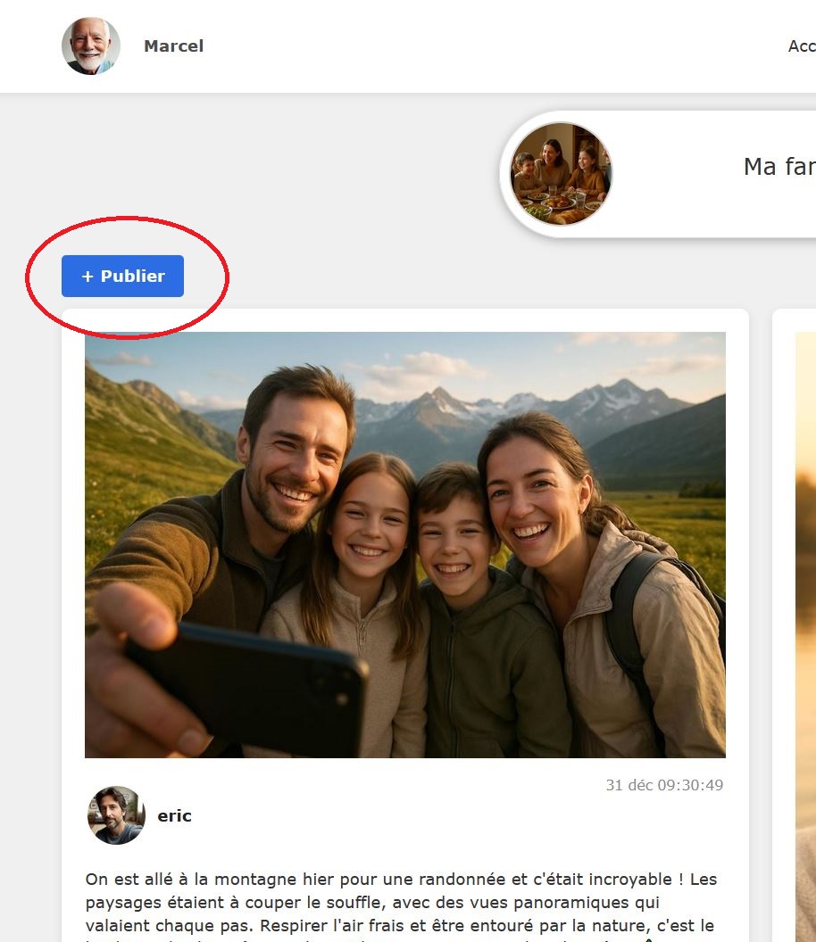 Album photo en ligne gratuit pour partager vos souvenirs familiaux